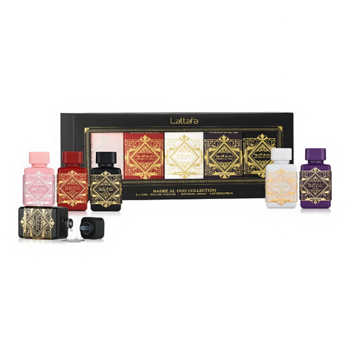 Lattafa Set 5 pzas Badee Al Oud Collection 5x5ml Unisex's Set