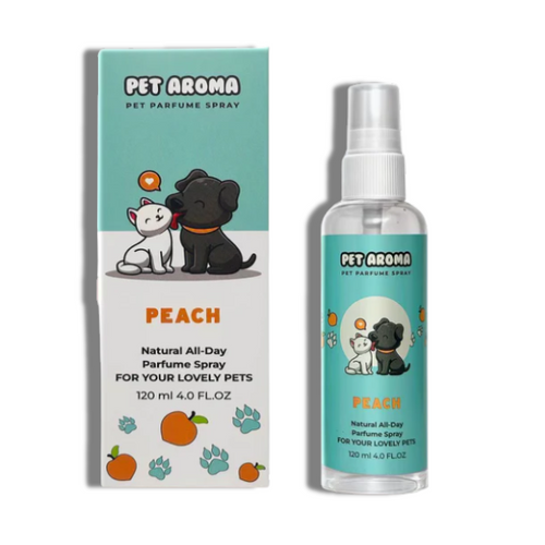 Pet Aroma -Pet- Peach 120ml/4.0 Oz Perfume Spray For Pets Pet AROMA