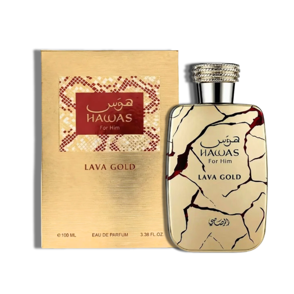 Rasasi Hawas Lava Gold EDP 100ml/3.4oz Men