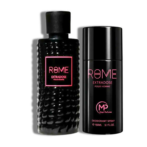 Bharara Set 2 pzas Rome Extradose Pour Homme EDP 100ml/3.4oz + Desod Men's Set