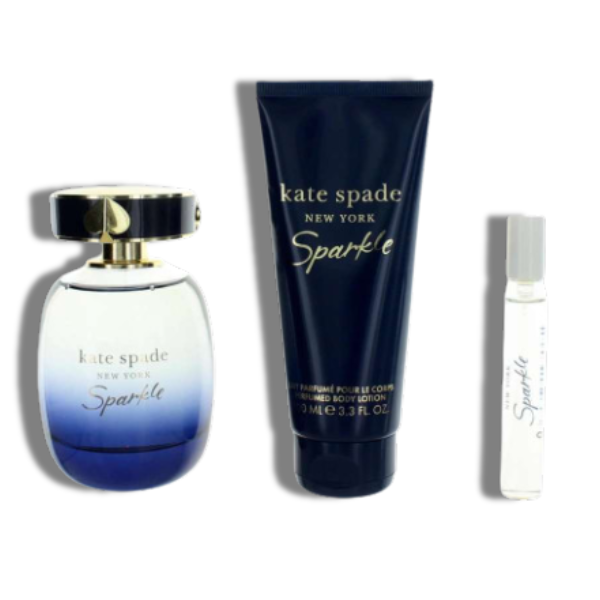 Kate Spade Set 3 pzas Sparkle EDP 100ml/3.3oz Women's Set