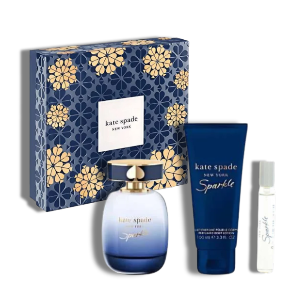 Kate Spade Set 3 pzas Sparkle EDP 100ml/3.3oz Women's Set