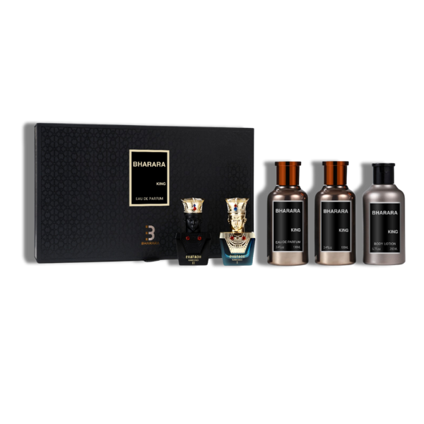 Bharara Set 5 pzas  King c/ Pharaon 100ml/3.4 Oz EDP Spr Men