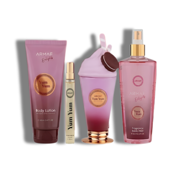 Armaf Set 4 pzas Yum Yum EDP 100ml/3.4oz  Women's Set