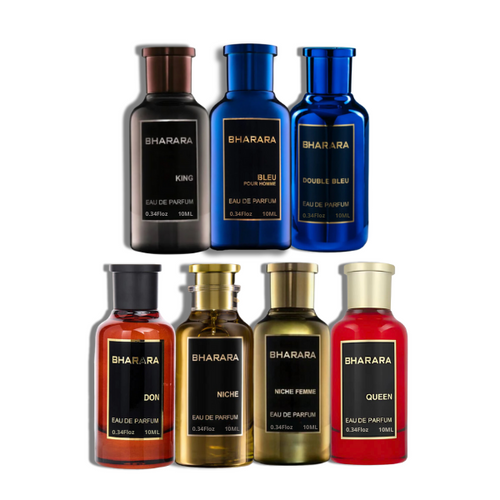 Bharara Set 7 pzas Mini The Collection 10ml/ 0.34 Oz Set EDP  Men's Set