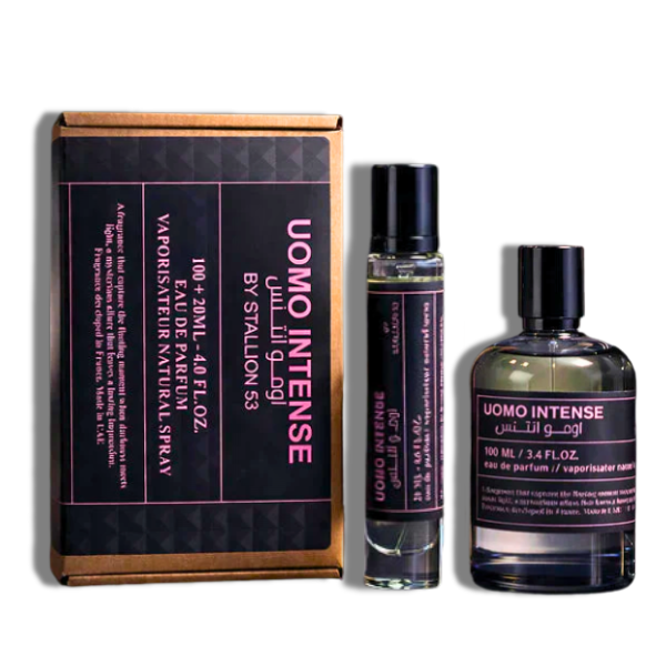 Emper Uomo Intense By Stallion 53 +20ml Free EDP 100ml/3.4oz Men