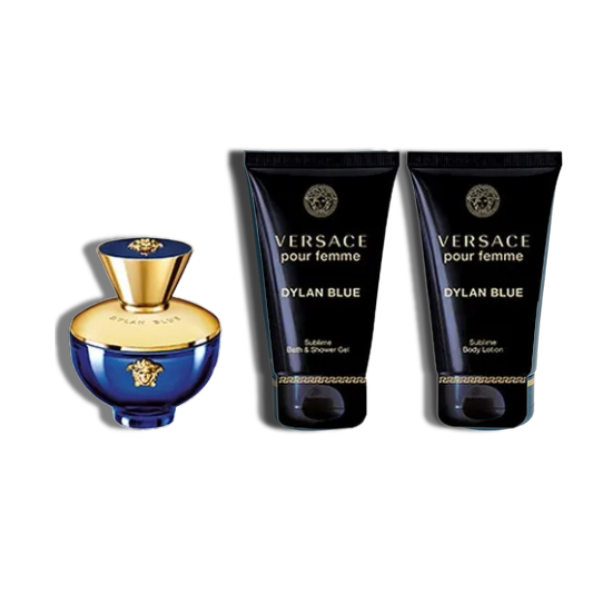 Versace Set 3 pzas Dylan Blue Pour Femme EDP 5ml/0.17oz -Mini Set -Women