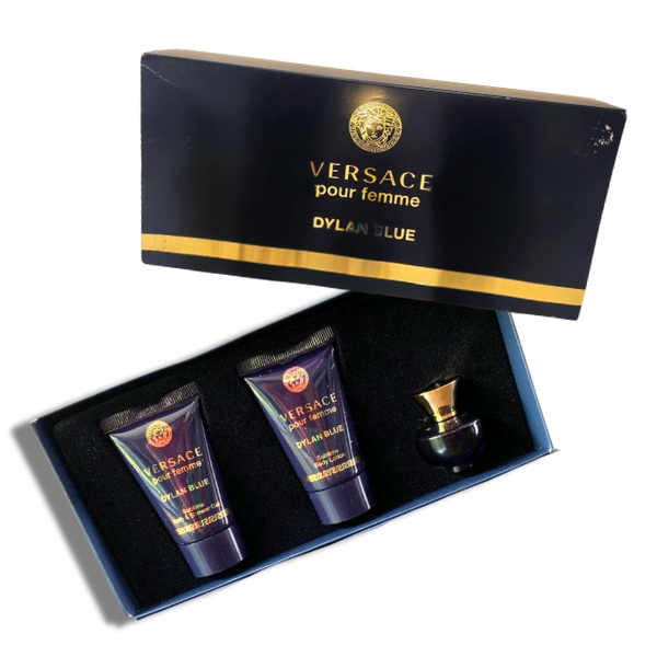 Versace Set 3 pzas Dylan Blue Pour Femme EDP 5ml/0.17oz -Mini Set -Women