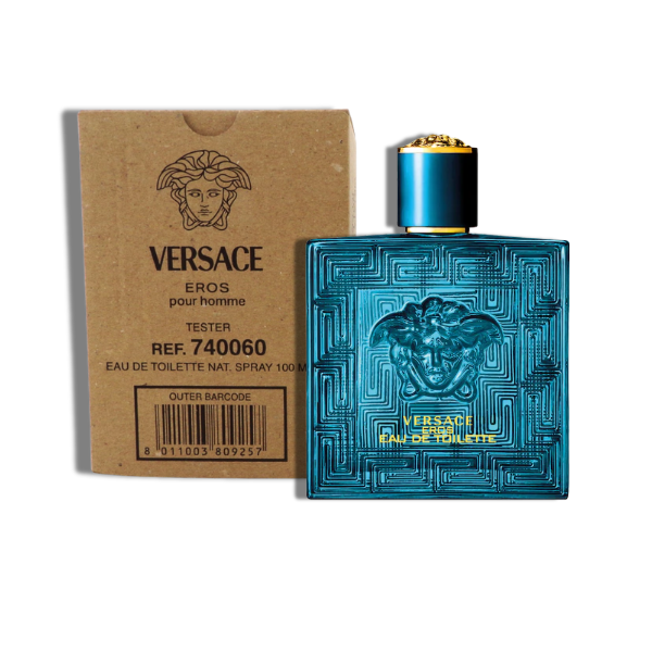 Versace Eros Men EDT 100ml/3.4 Oz - Whit Cap- TESTER