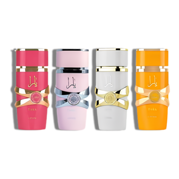 Lattafa  Set 4 pzas My Yara Collection 5ml/0.17oz 4pcs Spray Gift Women's Set