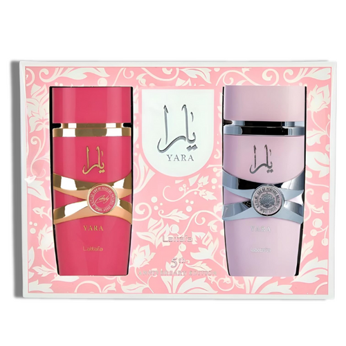 Lattafa Set 2 pzas Yara 5th Anniversary Edition EDP Women's Set
