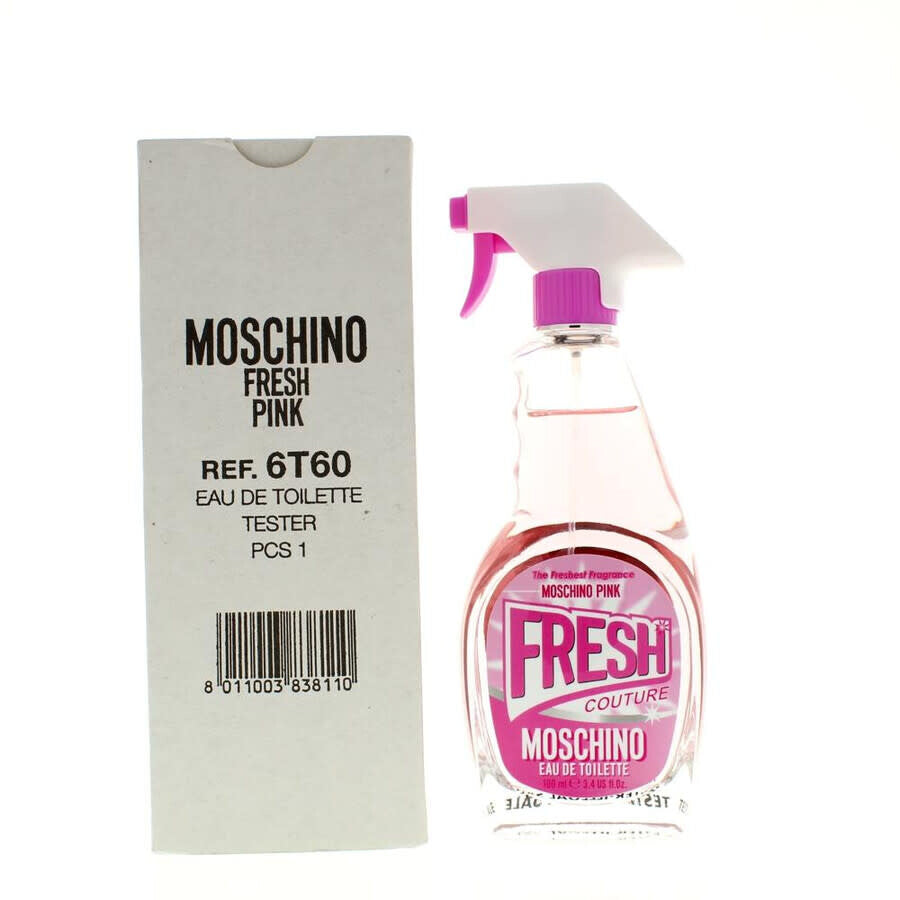 Moschino Fresh Pink 100ml/3.4 Oz EDT Spr -Pink Box- Women (TESTER)