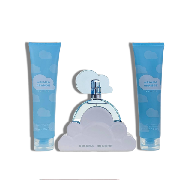 Ariana Grande Set 3 pzas Cloud 100ml/3.4 Oz EDP Women'Set