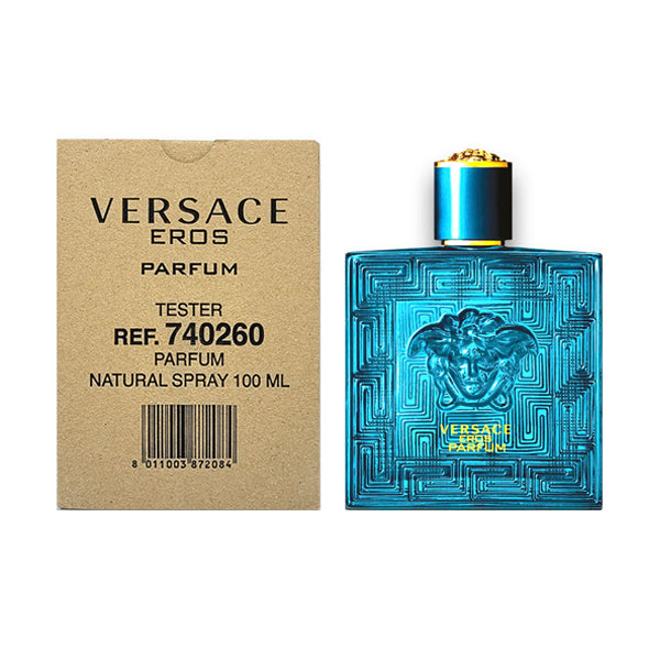 Versace Eros Men Parfum 100ml/3.4 Oz - Whit Cap- TESTER